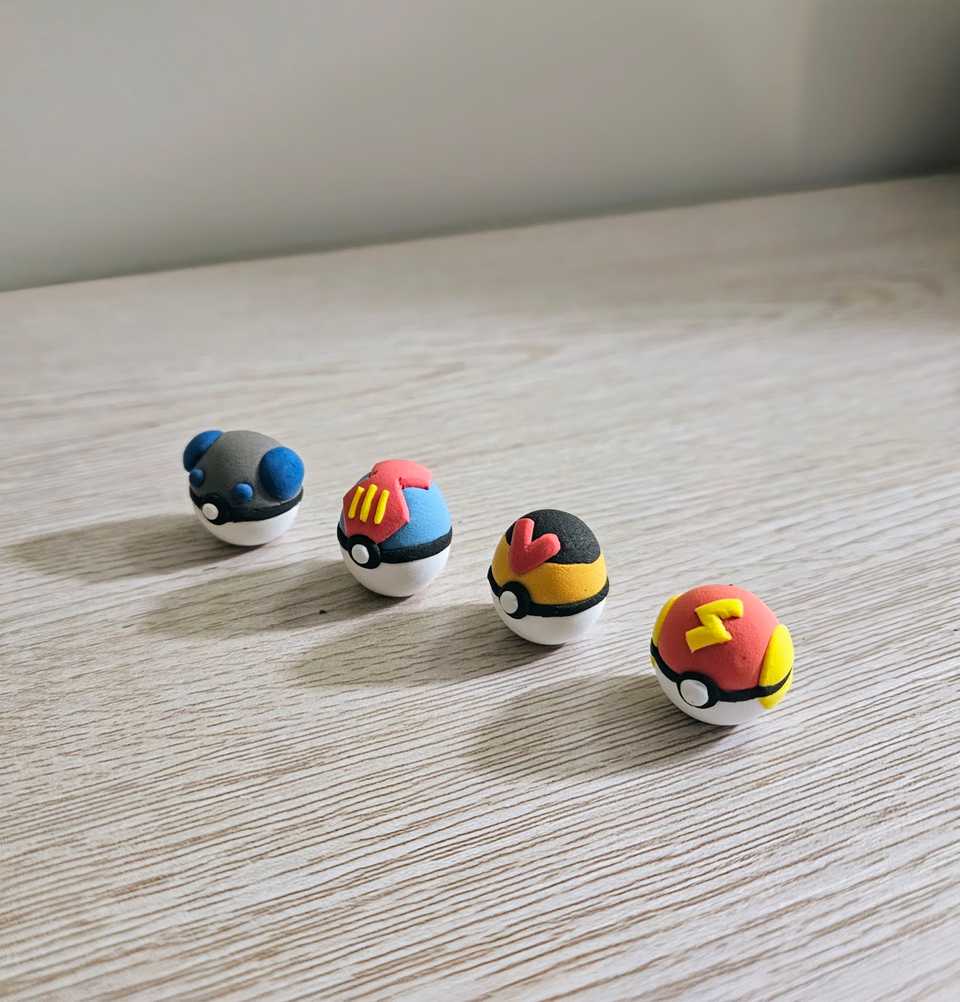 Heavy Ball, Lure Ball, Level Ball, Fast Ball